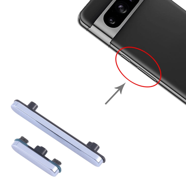 For Google Pixel 8 Pro Original Power Button and Volume Control Button, For Google Pixel 8a Pro(Original), For Google Pixel 8 Pro(Original), For Google Pixel 8a Pro (Original)