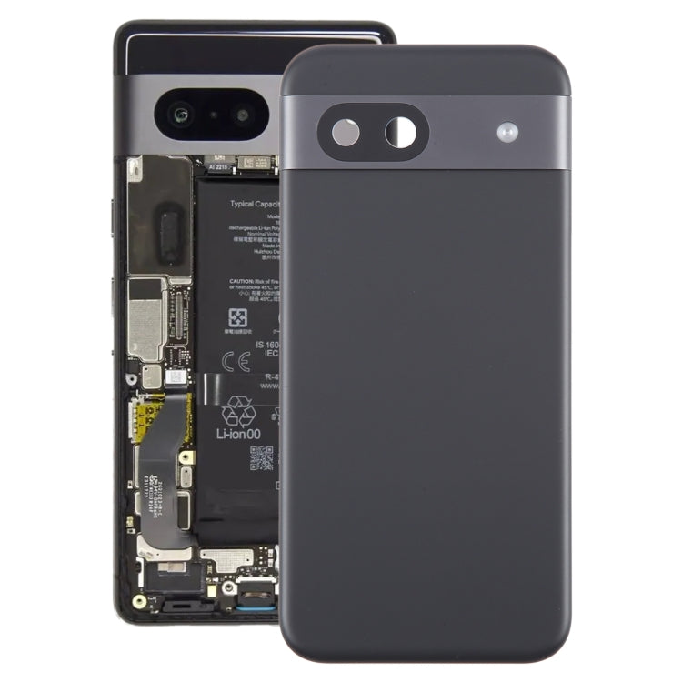 For Google Pixel 8a Original Battery Back Cover with Camera Lens Cover, For Google Pixel 8a(with Camera Cover)