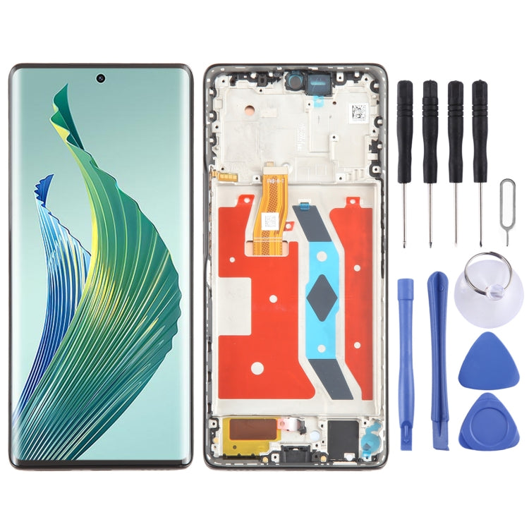 For Honor Magic5 Lite Original LCD Screen Digitizer Full Assembly with Frame, For Honor Magic5 Lite(Original), For Honor Magic5 Lite