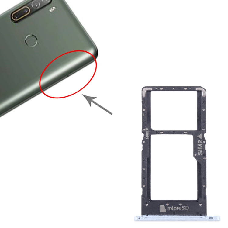 For HTC U20 5G Original SIM Card Tray + SIM / Micro SD Card Tray, For HTC U20 5G(Original)