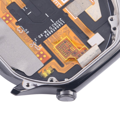 For OPPO Watch X LCD Screen and Digitizer Full Assembly With Frame, For OPPO Watch X (Black), For OPPO Watch X (Silver)