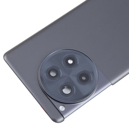 For OnePlus 12R CPH2609 CPH2585 Original Glass Battery Back Cover with Camera Lens, For OnePlus 12R(Original), For OnePlus 12R (Original)