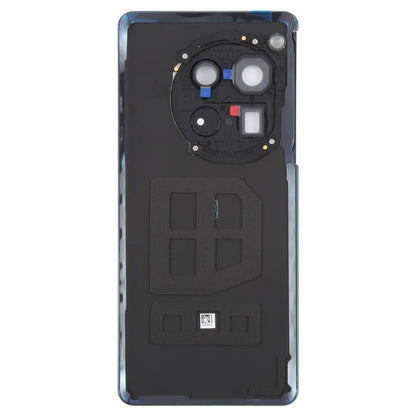 For OnePlus 12 PJD110 CPH2573 CPH2581 Original Glass Battery Back Cover with Camera Lens, For OnePlus 12(Original with Camera Lens)