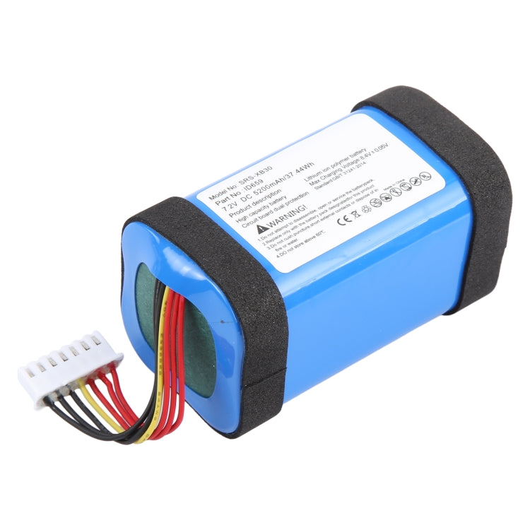 7.2V 5200mAh ID770 ID659 Battery Replacement For Sony SRS-XB40 SRS-XB41 SRS-XB3 SRS-XB30, For Sony SRS-XB40 SRS-XB41 SRS-XB3 SRS-XB30