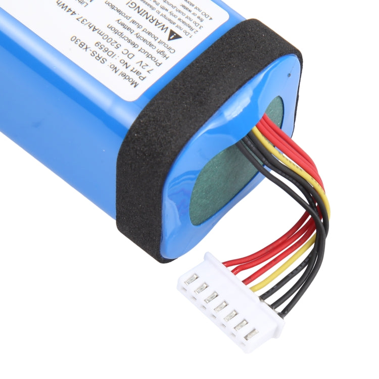 7.2V 5200mAh ID770 ID659 Battery Replacement For Sony SRS-XB40 SRS-XB41 SRS-XB3 SRS-XB30, For Sony SRS-XB40 SRS-XB41 SRS-XB3 SRS-XB30