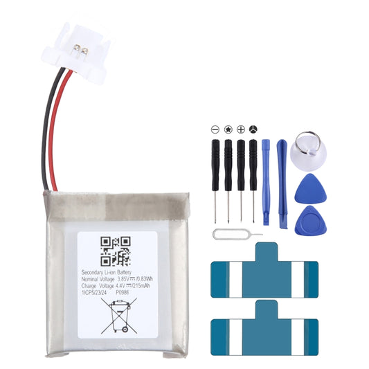 215mAh EVE462223 462223 BN59-01357A Battery Replacement For Samsung 2021 QLED Voice Solar Energy TV Remote Control TM2180E QN9 QN8 QN7, For Samsung TM2180E QN9 QN8 QN7