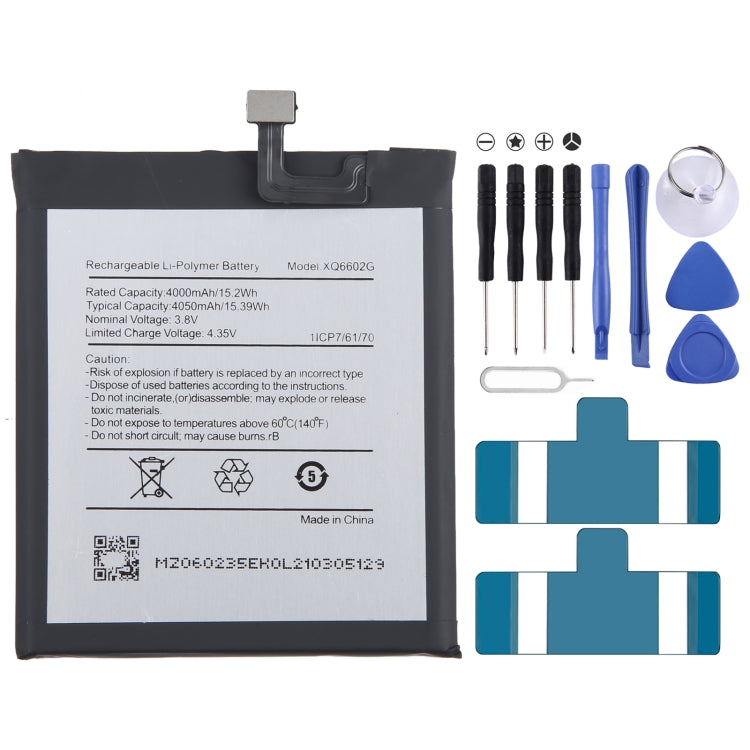 4050mAh XQ6602G Battery Replacement For Caterpillar CAT S62, For Caterpillar CAT S62