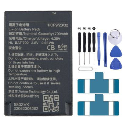700mAh HL-BAT700 Battery Replacement For Veken HOLLYVIEW, For Veken HOLLYVIEW