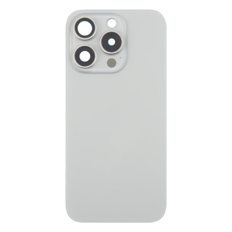 For iPhone 16 Pro Original Glass Battery Back Cover with Camera Lens Cover + MagSafe Magnet