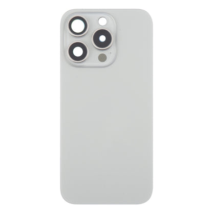 For iPhone 16 Pro Original Glass Battery Back Cover with Camera Lens Cover + MagSafe Magnet