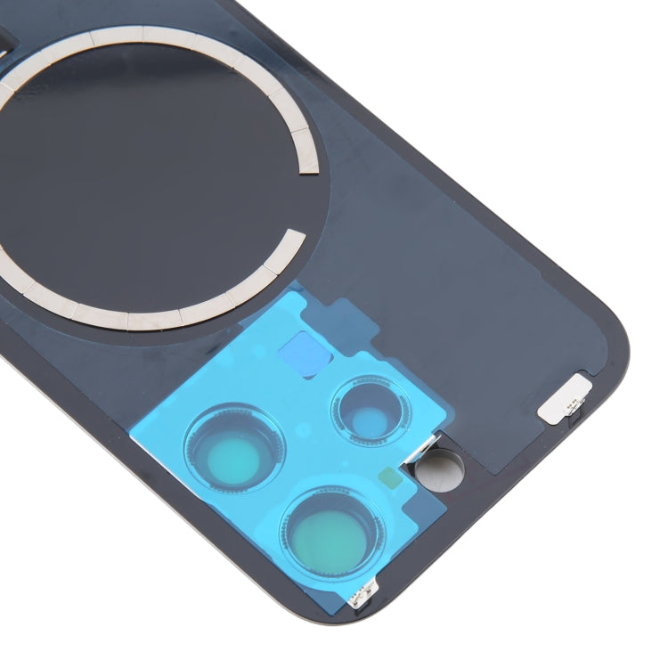 For iPhone 16 Pro Original Glass Battery Back Cover with Camera Lens Cover + MagSafe Magnet
