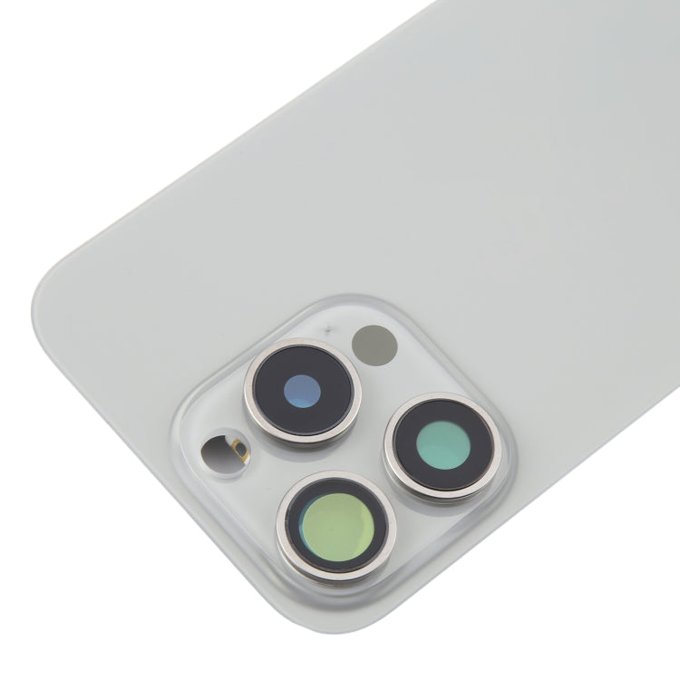 For iPhone 16 Pro Original Glass Battery Back Cover with Camera Lens Cover + MagSafe Magnet