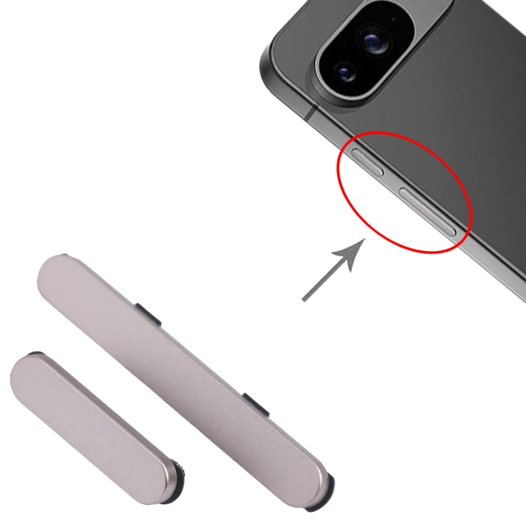 For Google Pixel 9 Original Power Button and Volume Control Button