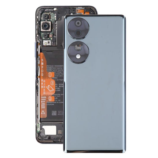 For Honor 70 Battery Back Cover with Camera Lens