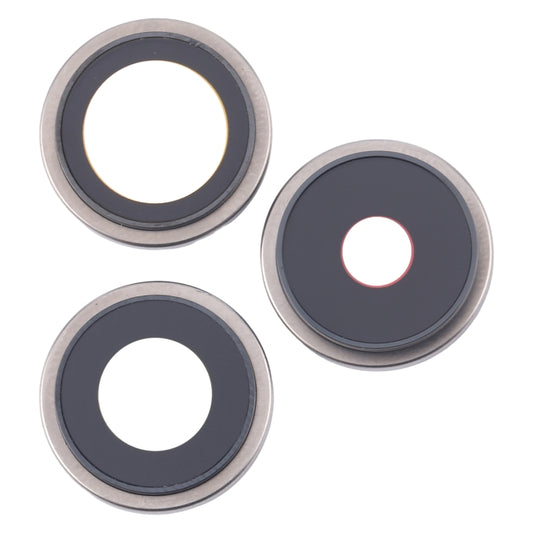For iPhone 16 Pro 3pcs/Set Original Camera Lens Cover, For iPhone 16 Pro(Original)