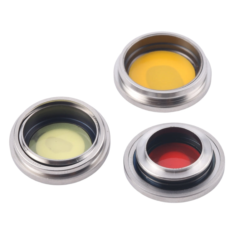 For iPhone 16 Pro 3pcs/Set Original Camera Lens Cover, For iPhone 16 Pro(Original)
