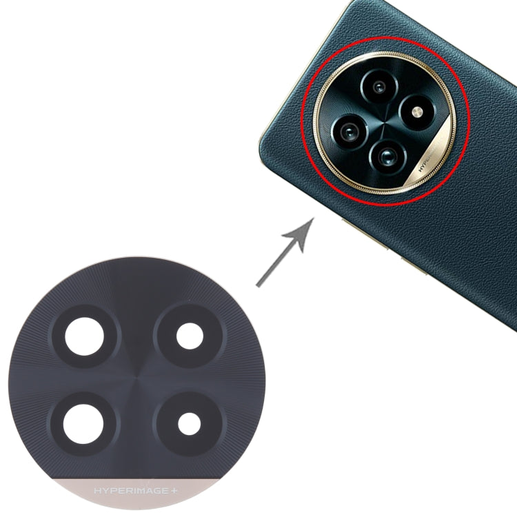 For Realme 13 Pro+ 10pcs Original Back Camera Lens