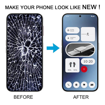 For Nothing Phone (2A) A142 5G Original AMOLED LCD Screen Digitizer Full Assembly with Frame