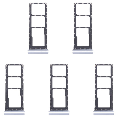 For Infinix Smart 8 India 5pcs SIM Card Tray + SIM Card Tray + Micro SD Card Tray, For Infinix Smart 8 India