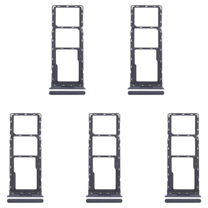 For Infinix Smart 8 HD 5pcs SIM Card Tray + SIM Card Tray + Micro SD Card Tray, For Infinix Smart 8 HD