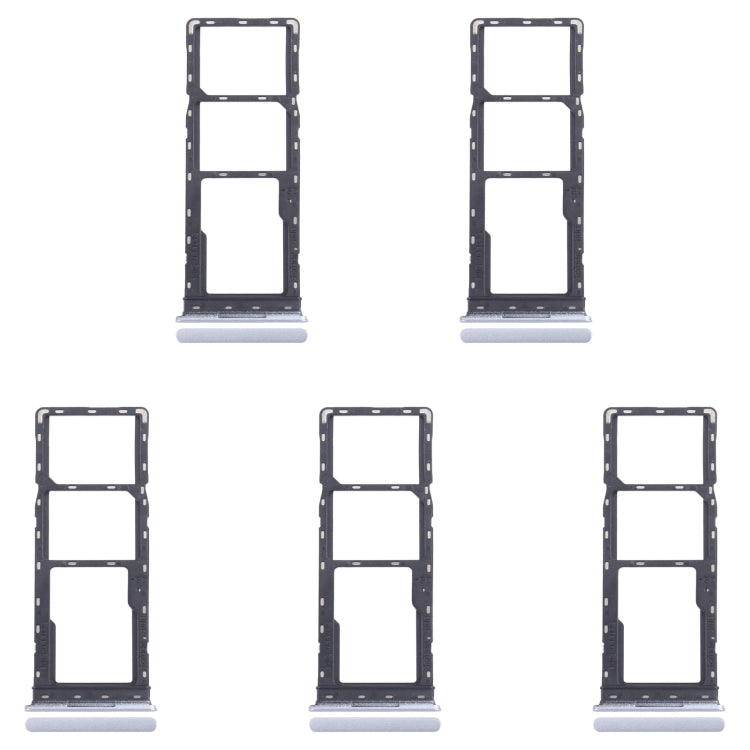 For Infinix Smart 8 HD 5pcs SIM Card Tray + SIM Card Tray + Micro SD Card Tray