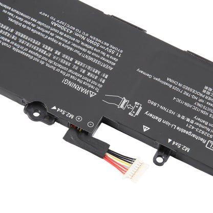 11.55V 50Wh 4330mAh Li-ion Battery For HP EliteBook 730 735 740 745 755 830 840 846 G5 G6 ZBook 14u G5 G6 933321-855 HSTNN-IB8G  SSO3XL, For HP EliteBook 730 735