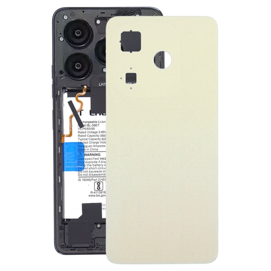 For itel P55 A666L Original Battery Back Cover, For itel P55(Original, Gold), For itel P55(Original, Blue), For itel P55(Original), For itel P55(Original, Pink)