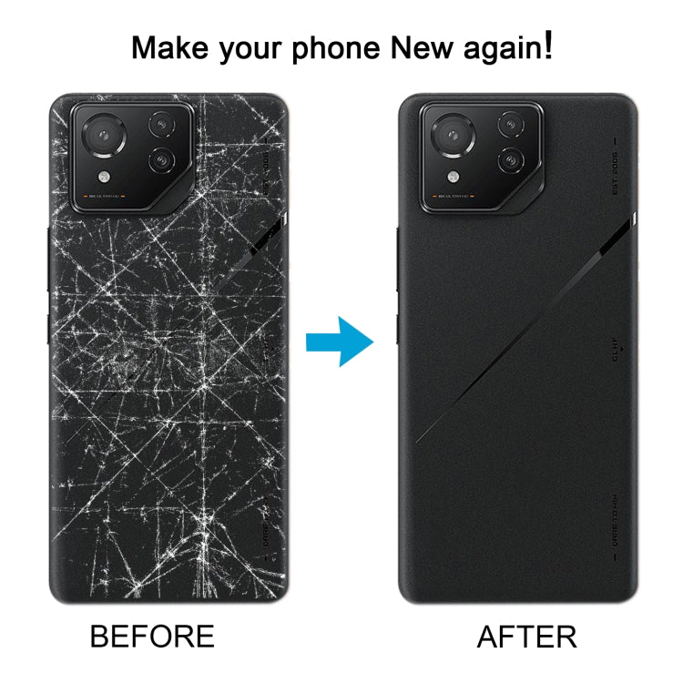 For Asus ROG Phone 8 Pro AI2401 AI2401_A Original Glass Battery Back Cover, For Asus ROG Phone 8 Pro Global (Original)