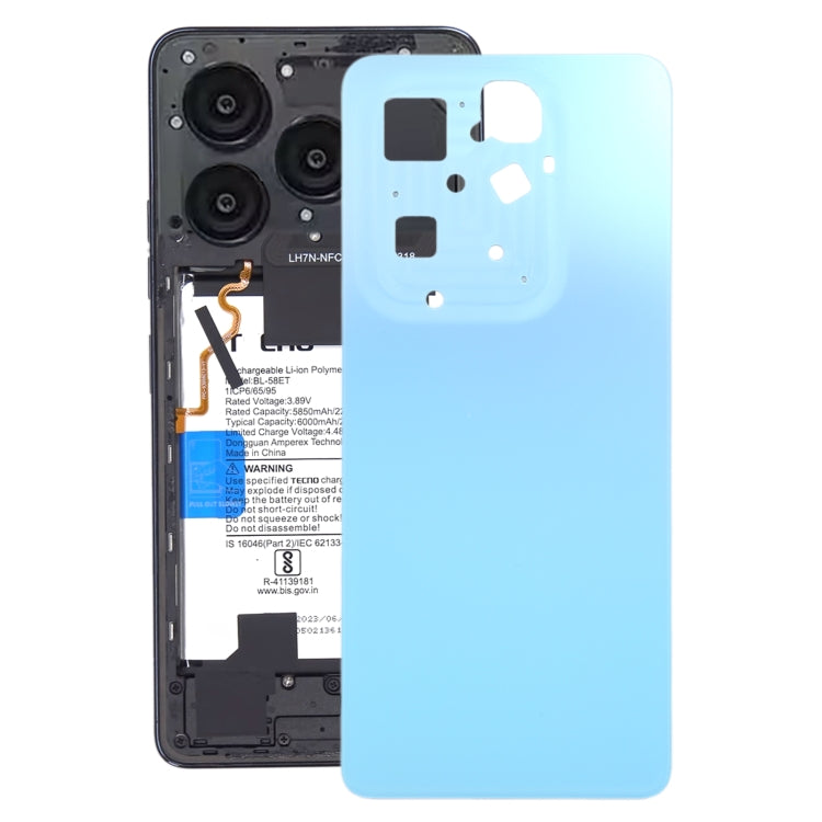 For Infinix Hot 40 Pro X6837 Original Battery Back Cover, For Infinix Hot 40 Pro (Original), For Infinix Hot 40 Pro  (Original)