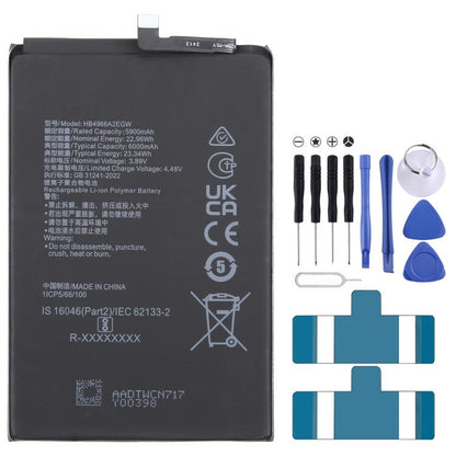 For Honor 90 Smart HB4966A2EGW 5900mAhLi-Polymer Battery Replacement