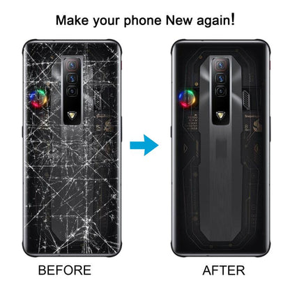 For ZTE nubia Red Magic 7S Glass Battery Back Cover, For ZTE nubia Red Magic 7S
