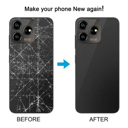 For ZTE Blade V50 Design 4G Glass Battery Back Cover, For ZTE Blade V50 Design 4G