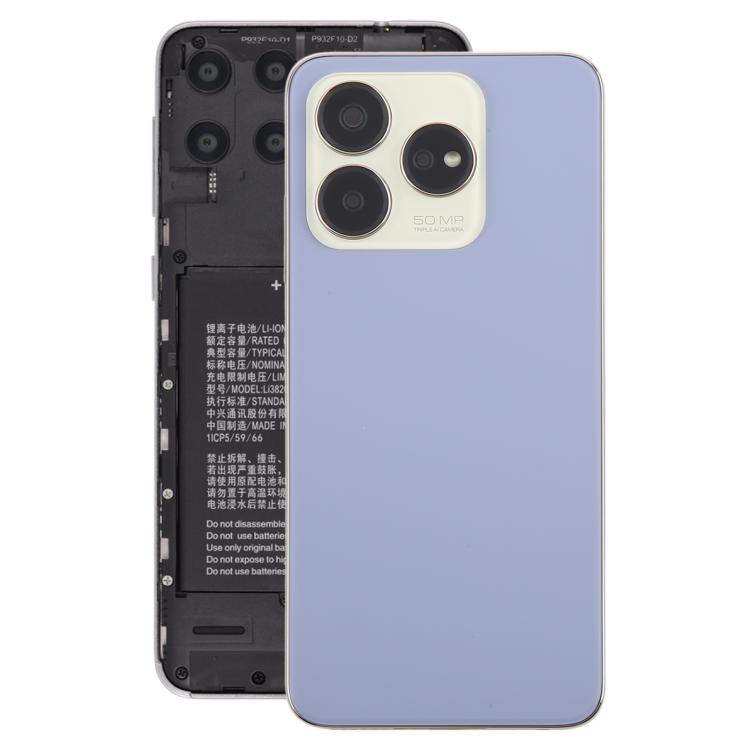 For ZTE Axon 60 / V60 Z2356 Glass Battery Back Cover with Middle Frame / Camera Lens Cover, For ZTE Axon 60 / V60(with Middle Frame)