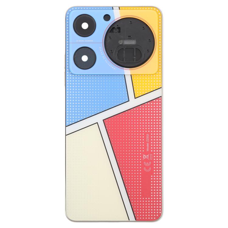 For ZTE nubia Music Z2353 Glass Battery Back Cover with Middle Frame / Camera Lens Cover, For ZTE nubia Music(with Middle Frame)