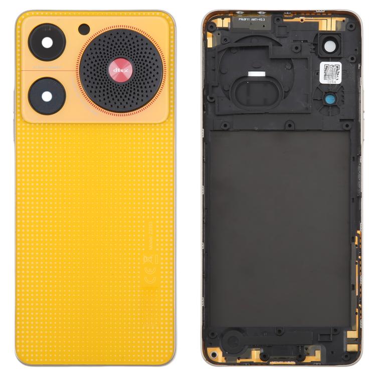 For ZTE nubia Music Z2353 Glass Battery Back Cover with Middle Frame / Camera Lens Cover, For ZTE nubia Music(with Middle Frame)