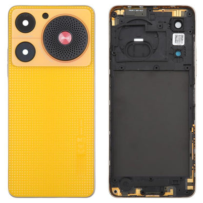 For ZTE nubia Music Z2353 Glass Battery Back Cover with Middle Frame / Camera Lens Cover, For ZTE nubia Music(with Middle Frame)