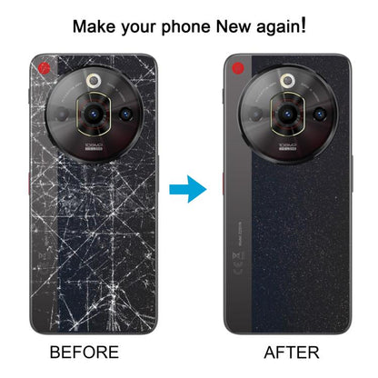 For ZTE nubia Focus Pro Z2351N Glass Battery Back Cover with Adhesive / Camera Lens Cover, For ZTE nubia Focus Pro(Glass)