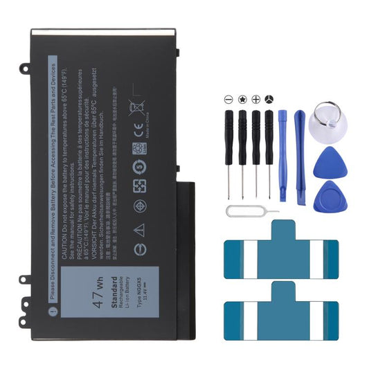 11.4V 47Wh NGGX5 Li-ion Battery For Dell Latitude E5270 E5470 M3510 E5570 JY8D6 E5550 954DF 0JY8D6, 11.4V 47Wh NGGX5