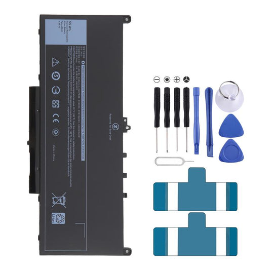7.6V 55Wh J60J5 Li-Polymer Battery For Dell Latitude E7270 E7470 R1V85 MC34Y 242WD, 7.6V 55Wh J60J5