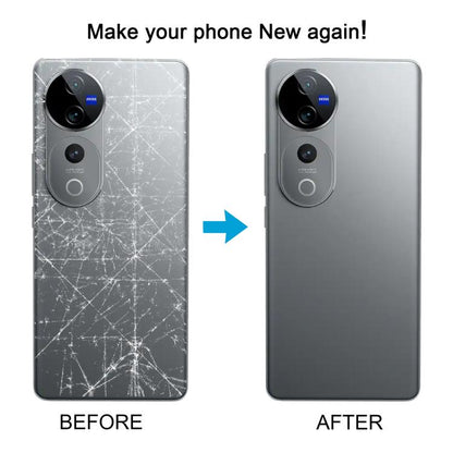 For vivo V40 Pro Battery Back Cover with Camera Lens Cover, For vivo V40 Pro