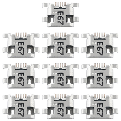 10 PCS Charging Port Connector for Huawei Ascend G7, For Huawei Ascend G7