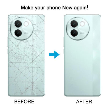 For vivo V30e Battery Back Cover with Camera Lens Cover, For vivo V30e