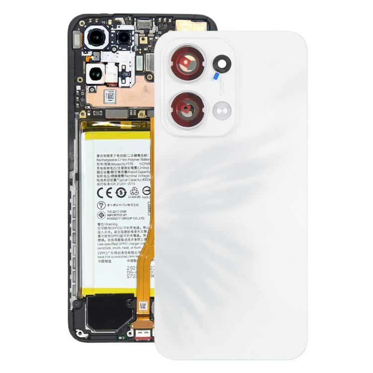 For OPPO Reno13 Original Battery Back Cover with Camera Lens Cover