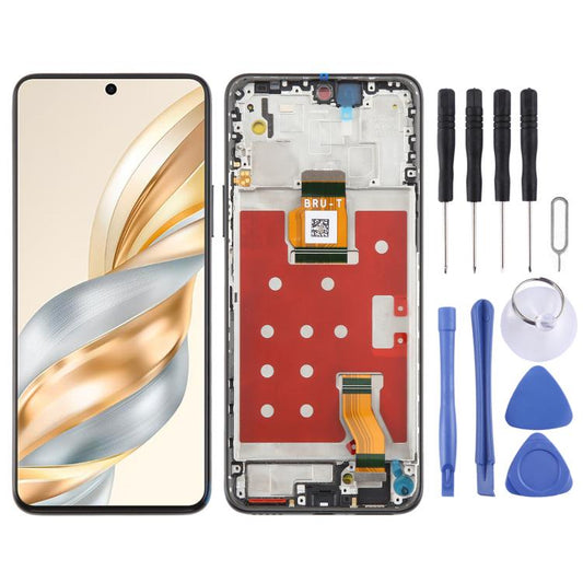 For Honor X60 Original LCD Screen Digitizer Full Assembly with Frame
