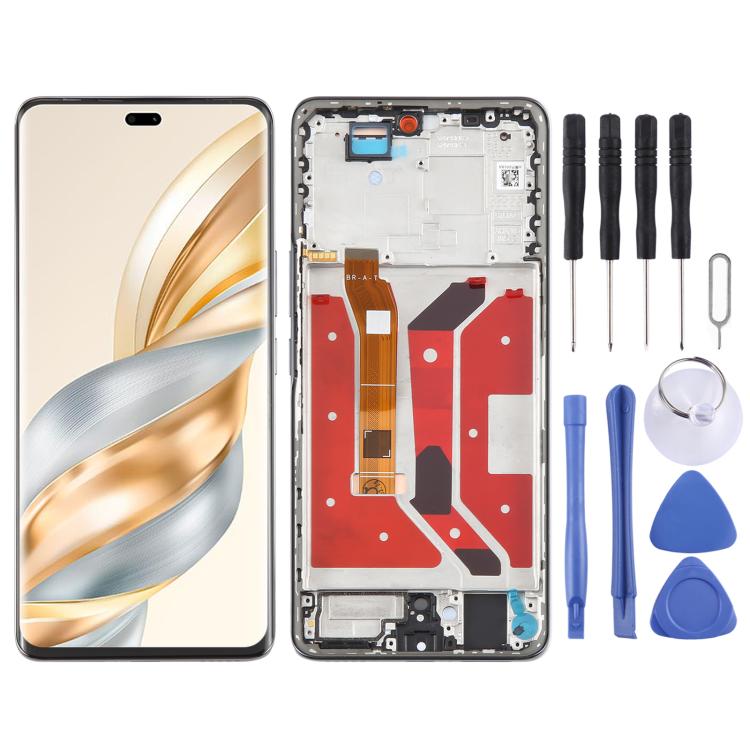 For Honor X60 Pro Original LCD Screen Digitizer Full Assembly with Frame, For Honor X60 Pro (Original)