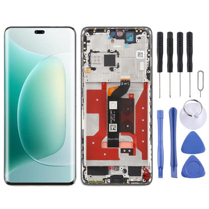 For Honor 300 Pro Original LCD Screen Digitizer Full Assembly with Frame