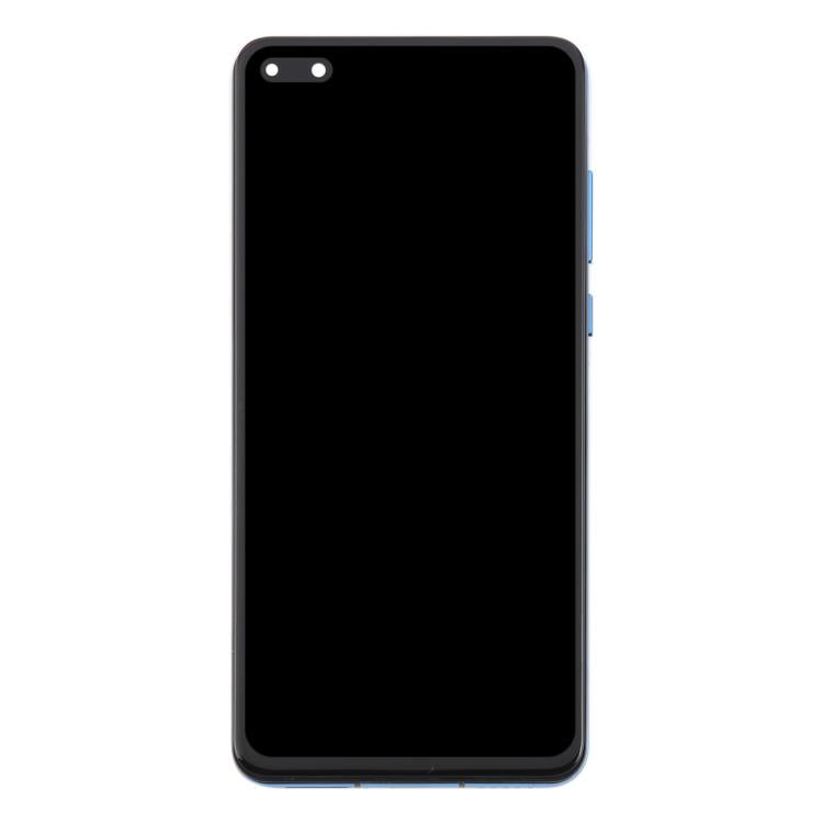 For Huawei P40 TFT LCD Screen Digitizer Full Assembly with Frame, Not Supporting Fingerprint Identification