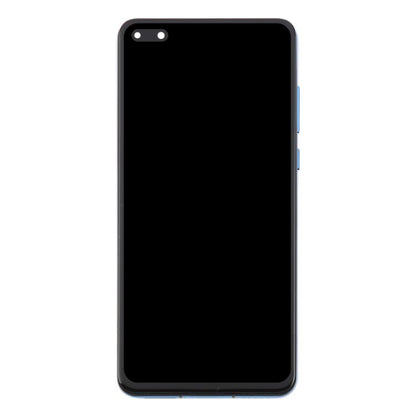 For Huawei P40 TFT LCD Screen Digitizer Full Assembly with Frame, Not Supporting Fingerprint Identification