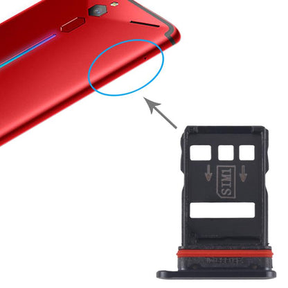 For ZTE nubia RedMagic 6s Pro SIM Card Tray + SIM Card Tray, For ZTE nubia RedMagic 6s Pro