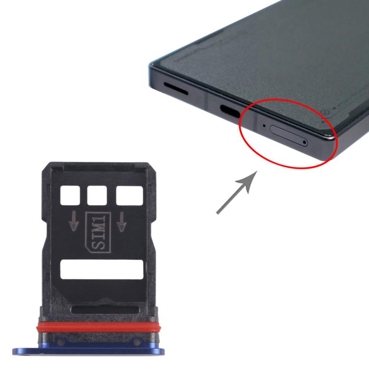 For ZTE nubia RedMagic 7 Pro NX709J SIM Card Tray + SIM Card Tray